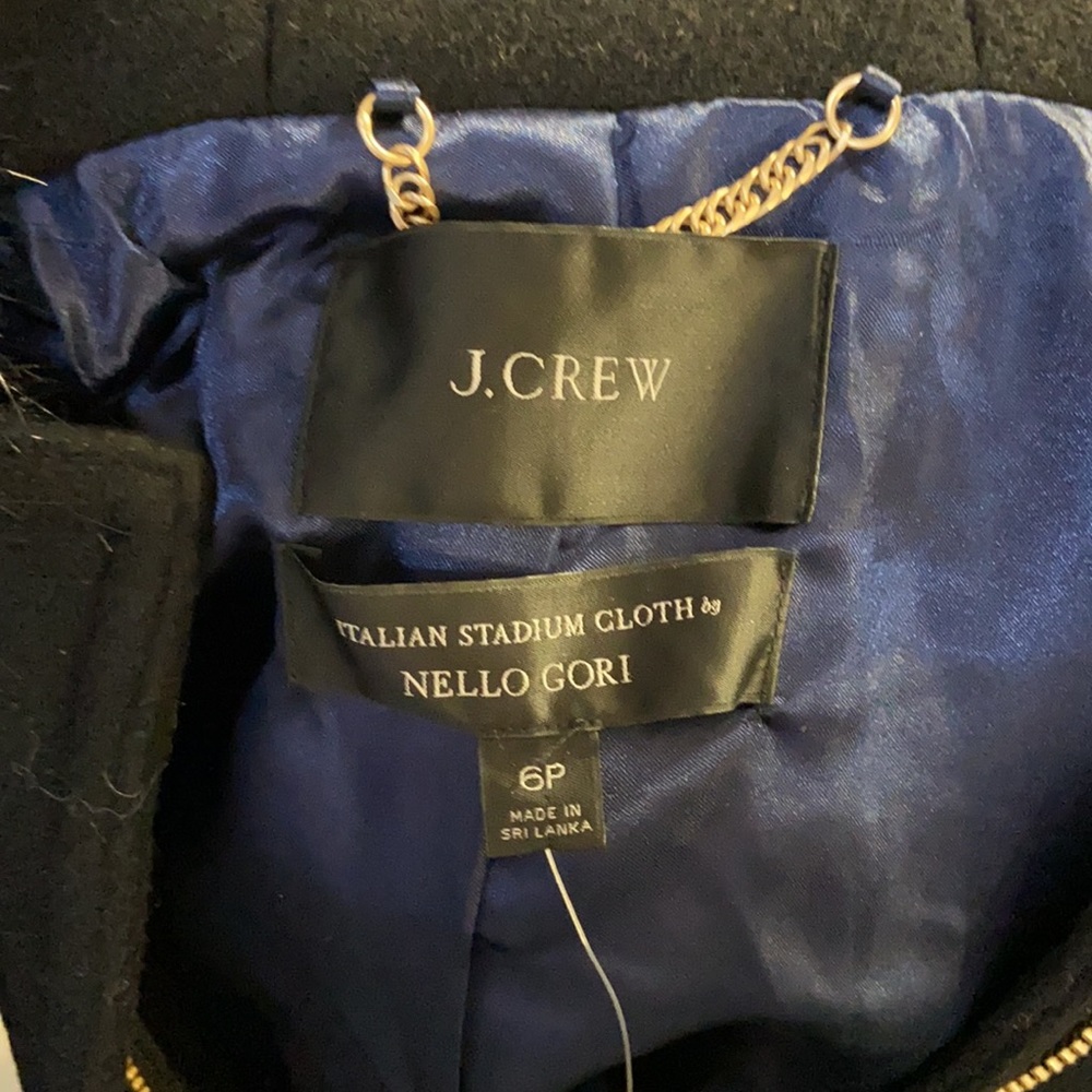 J. Crew | Petite Chateau Parka Italian Wool - Picture 6 of 13